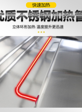 晟朗粥保温台商用保温售粥车流动摆摊快餐保温车售饭台不锈钢粥车
