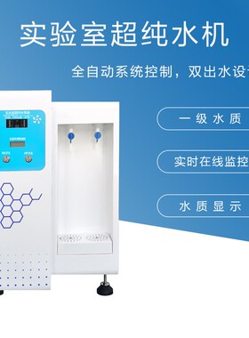 超滤水机实验室去离子水设备化验口腔科室用纯水仪医院用蒸馏水机