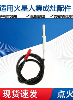 适用火星人集成灶配件点火针感应针打火针热点偶熄火保护装置