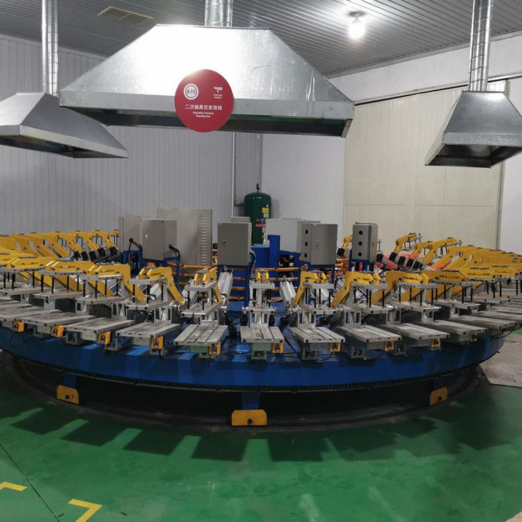 Electric vehicle helmet PU shock layer foaming machine Motorcycle helmet polyurethane buffer layer machinery and equipment