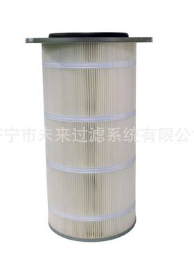 济滤-Super-FFS聚酯纤维+PTFE覆膜滤筒370*370*660方盘工业滤筒