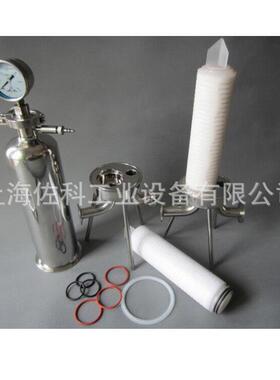 供应 聚四氟乙烯空气除菌滤芯 PTFE微孔膜滤芯 0.01μm气体过滤器