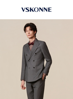 VSKONNE男士西服商务波点领结