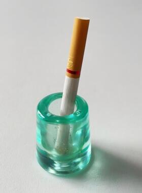 耐热熄火烟灰缸灭烟器烟头灭火笔座牙刷多功能用具不易损坏熄火器
