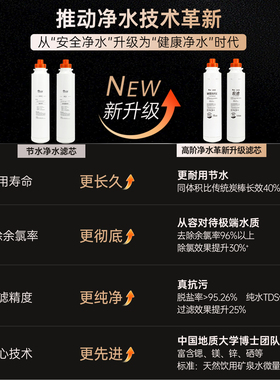 滤极客滤芯适用惠而浦台式净水器滤芯WK-AP05D净水机PPC复合RO膜