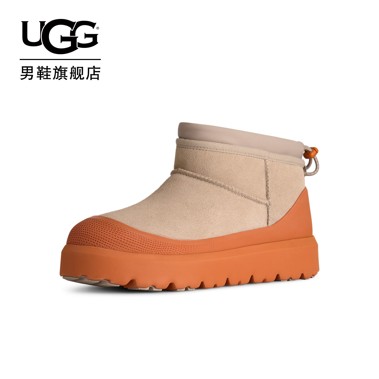 UGG冬季男女同款舒适时尚厚底经典休闲超短靴彩壳雪地靴1174196 地时实拍商品图