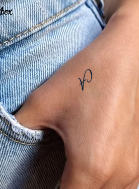 INKBOX英文字母纹身贴