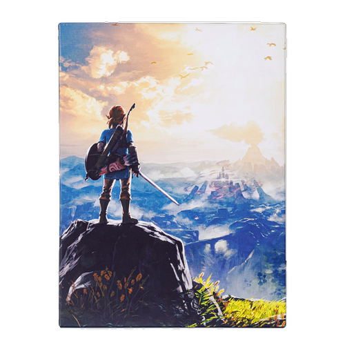 任天堂正版塞尔达传说发光装饰画Pyramid Zelda大师之剑旷野之息-图3