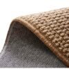 Imitation sisal anti-cat scratch carpet living room studio bedroom bedside Japanese tatami solid color linen photo floor mat