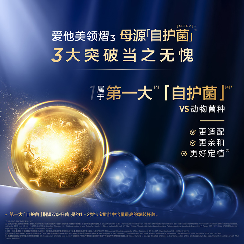 爱他美领熠3段幼儿配方奶粉800g*6罐12-36个月婴儿三段官方正品