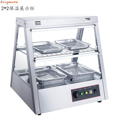 商用保温展示柜2*2保温柜2*3玻璃保温柜加热保温陈列柜保温柜 - 图2