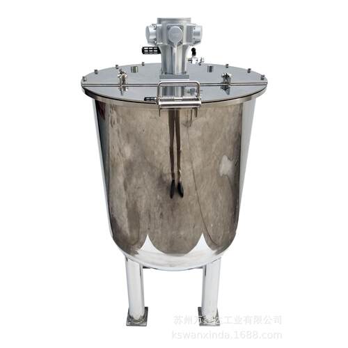 苏州万鑫达JBT-200LM5 304不锈钢气动搅拌防爆型 200升油漆桶 - 图3
