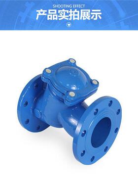 水处理法兰dn100Y型过滤器 GL41H-16Q球墨铸铁过滤器