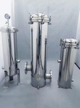厂家直供电镀化工液304不锈钢袋式前置精密效过滤器