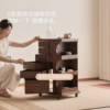 Diwu mobile sideboard multifunctional solid wood tea cabinet