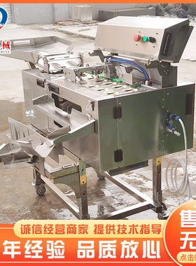 单排双排四排大型敲蛋机商用鸭蛋蛋壳蛋液分离机自动化打蛋机