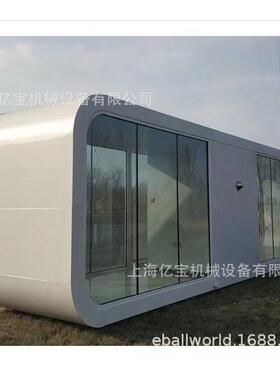 户外房车营地住宿房特色打卡星空房移动智能太空方舱民宿轻钢别墅
