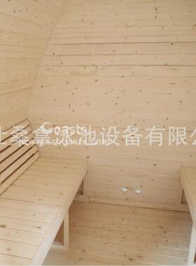 T-HW户外桑拿房/桑拿屋/4-6人户外桑拿房/红雪松/木松