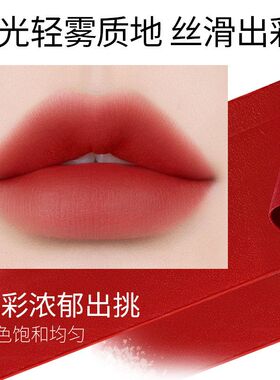 魅颜堂欧美潮MYG磁铁黑管口红哑光保湿不易掉色防水汗吃土色紫色