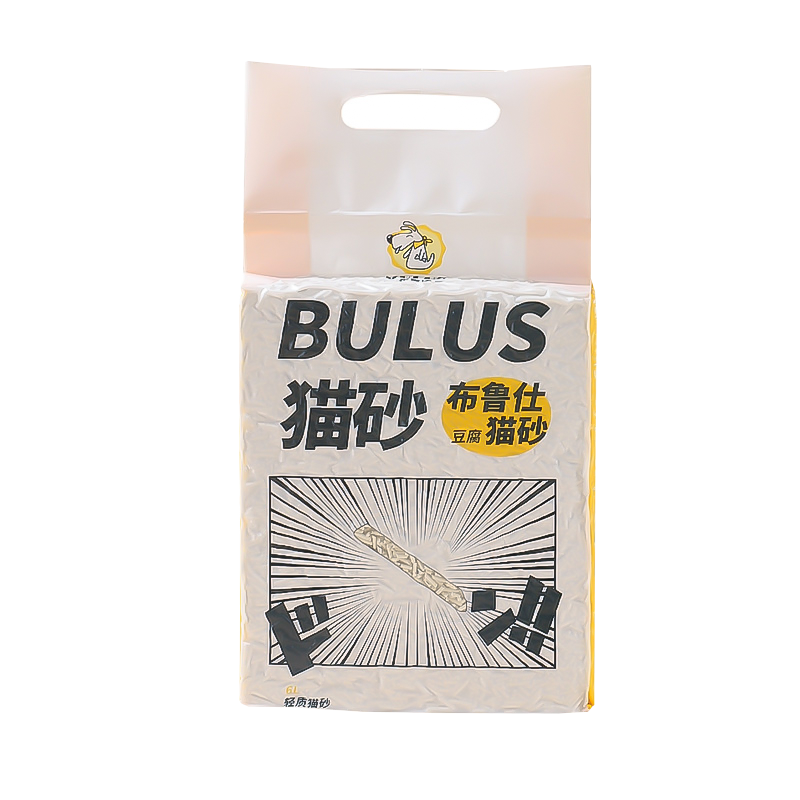 猫砂豆腐猫沙活性炭除臭2mm结团原味豆腐砂6L*2包10公斤20斤包邮-图0