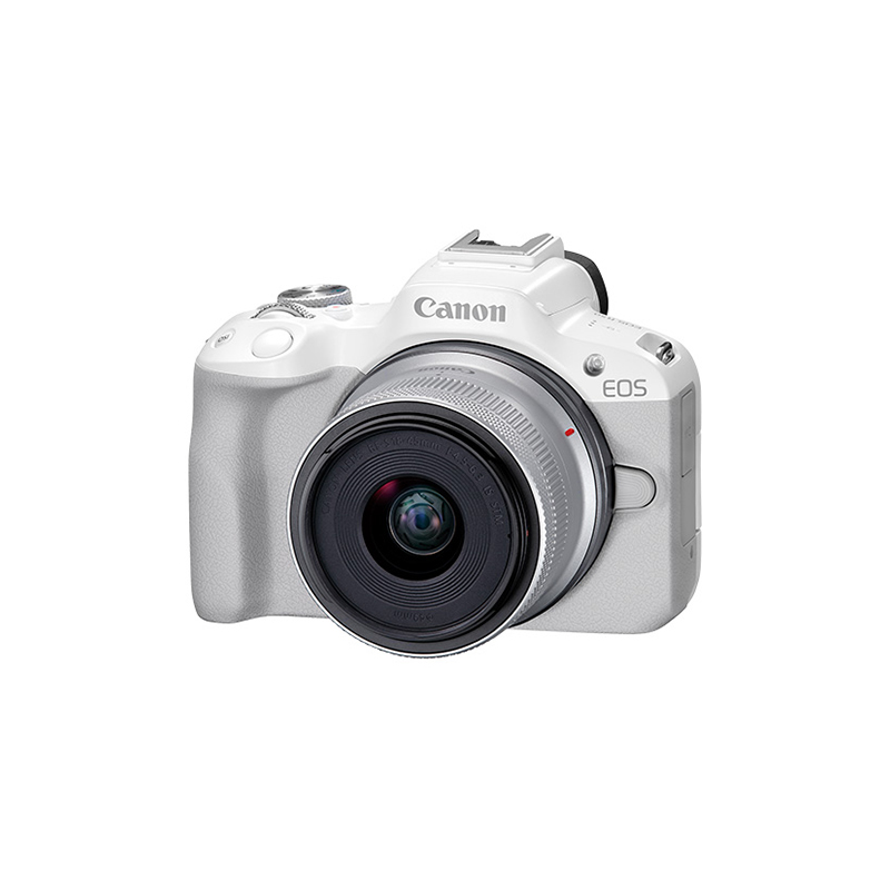 新品现货佳能EOS R50半画幅微单相机 R50 18-45套机 eos r50-图3