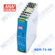 MEAN WELL 48V power supply 75W NDR-75-48 rail type 220V to 48V DC voltage regulator Taiwanese brand