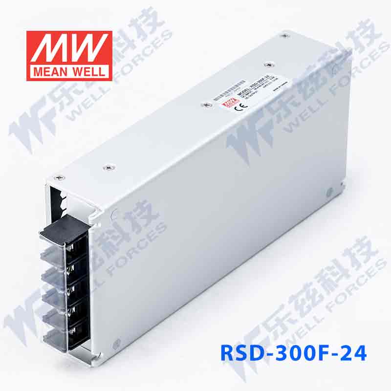 RSD-300F-24台湾明纬300W 43.2-100.8V变24V12.5A DC-DC转换电源 - 图1