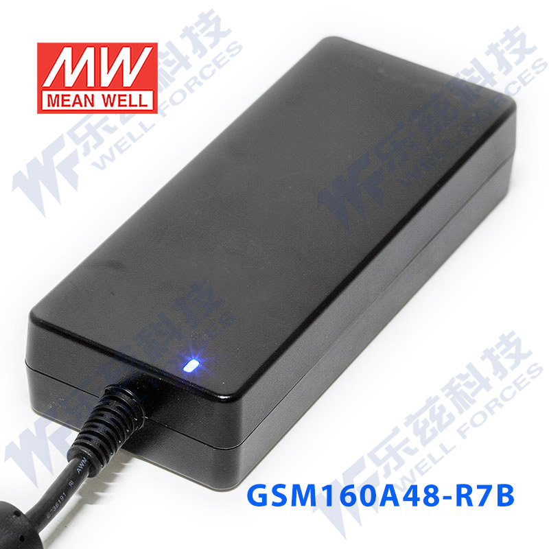 GSM160A48-R7B台湾明纬160W48V电源适配器直流3.34A 三插,医疗级 - 图1