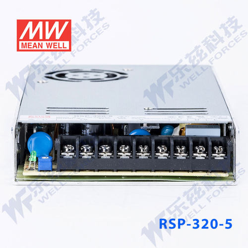 明纬5V电源300W RSP-320-5 60A直流DC开关稳压PFC大屏LED 台湾 - 图1