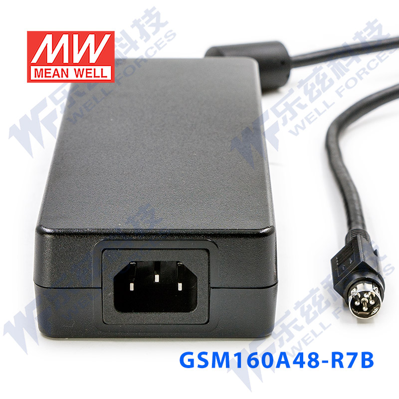 GSM160A48-R7B台湾明纬160W48V电源适配器直流3.34A 三插,医疗级 - 图3