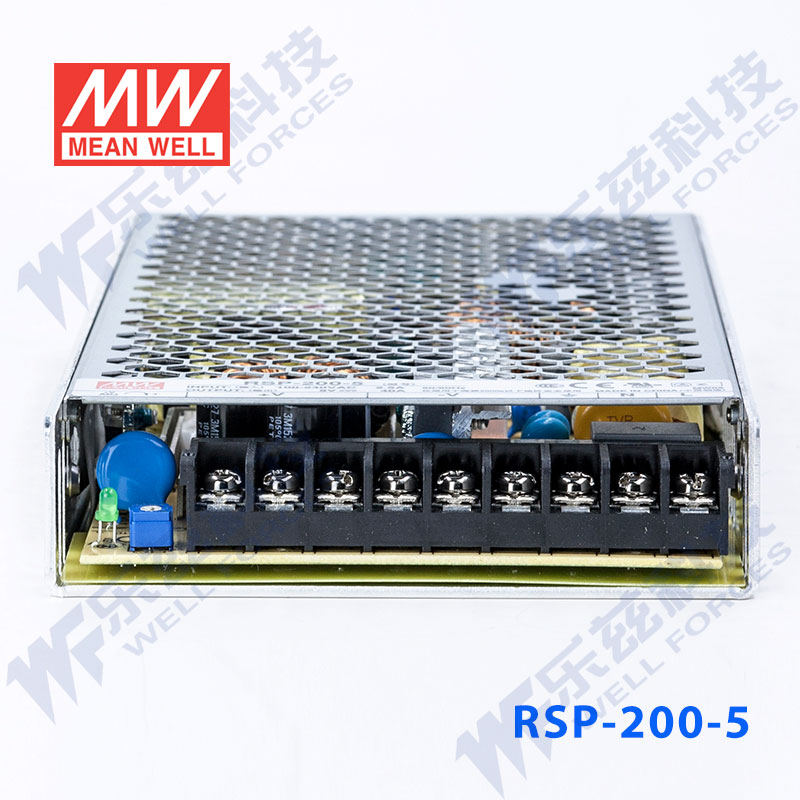 RSP-200-5台湾明纬200W 5V开关电源40A直流PFC稳压DC替代SP - 图1