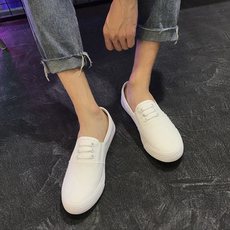 Кеды 夏透气学生俅钜慌蹬白尚行∽心墟休闲老鞋 Fly Yiu