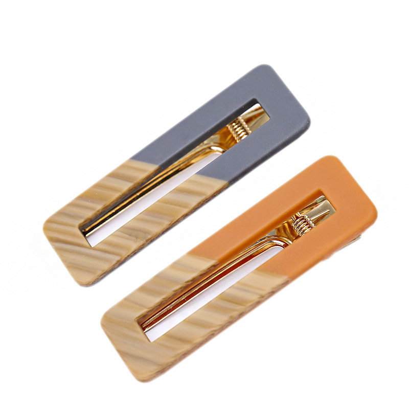 抖音同款气质甜美韩国ins鸭嘴夹 tsangkai曾家银发饰