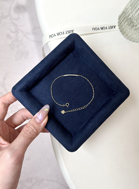 S925纯银夏季爆款排钻细手链