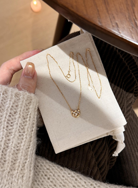 S925纯银大馋丫头的可爱曲奇饼精致轻奢高级感项链/耳钉