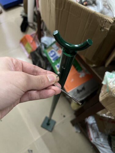 网球场铝合金单打网球支撑柱网球中网支撑杆单打支柱高度可调节 - 图1
