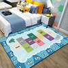New style children's room anti-fall play custom cartoon carpet