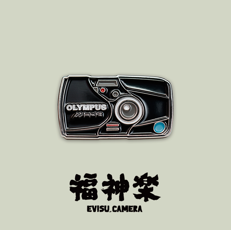 【福神楽】奥林巴斯 olympus U2 旁轴胶片相机 徽章 胸针#补货中# - 图0