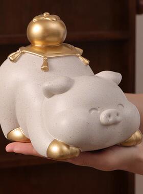 马上有钱摆件家居客厅电