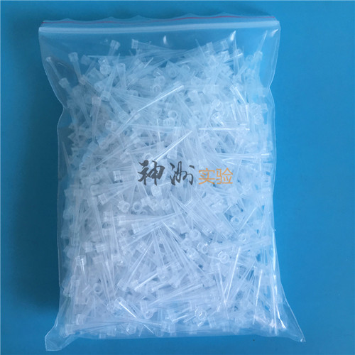 10ul白色吸头  5ul枪头 PP吸嘴 短吸咀 TIP头  5*32mm 1000支/包 - 图2