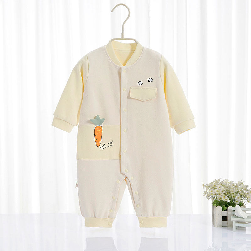 纯棉新生儿哈衣宝宝衣服连体内衣 舜吉母婴连身衣/爬服/哈衣