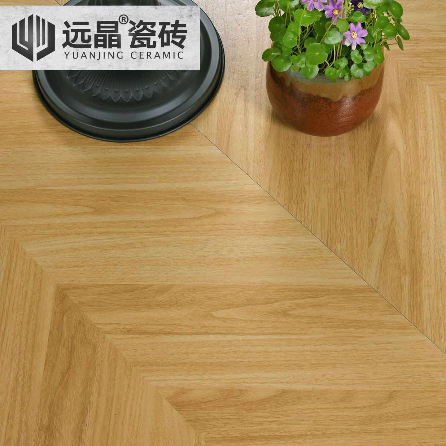 远晶 600x1200荷叶美式复古全瓷哑光木纹砖客厅卧室地砖阳台瓷砖 - 图2