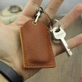 Кожаный маленький картхолдер, комплект, круглый чехол для проездного, «сделай сам»