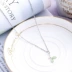 Hàn Quốc ins gió đơn giản lá opal mở vòng đeo tay vòng tay lá vòng cổ vòng sinh viên - Nhẫn Nhẫn