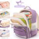 Kuromi's simple spine-protecting schoolbag for girls in grades 1-6