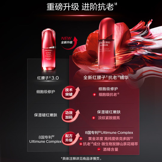 Shiseido Red waist essence tightens and anti-wrinkle