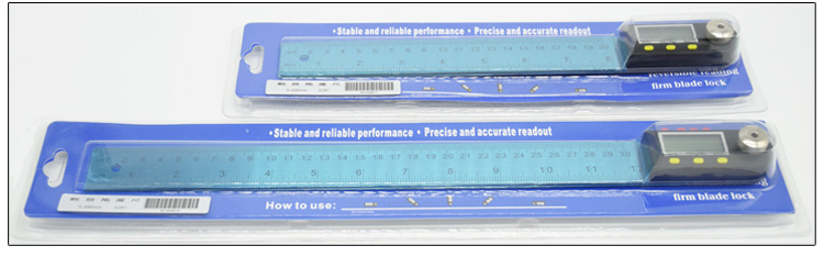 直销联羽360度数显角度尺木工万能角度尺0-200/300/500mm角尺-图2