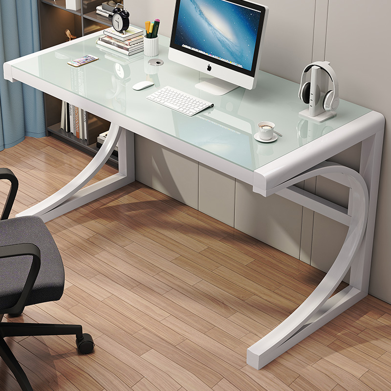 电脑桌台式家用书桌女生卧室简易写字桌办公桌出租屋小桌子工作台