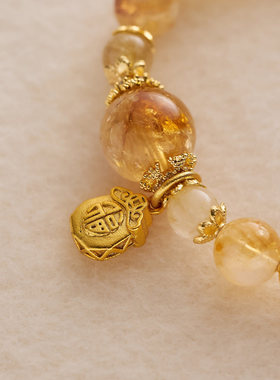 FOR DAYS 浮光灵韵｜黄塔串珠手串