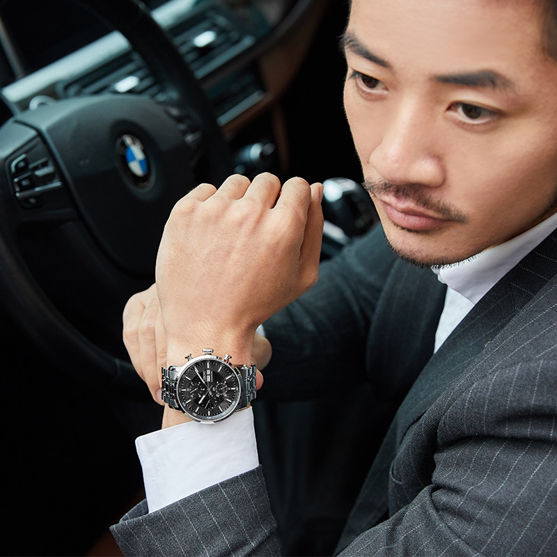 西亚尼全自动男士正品牌十大机械表 西亚尼国产腕表